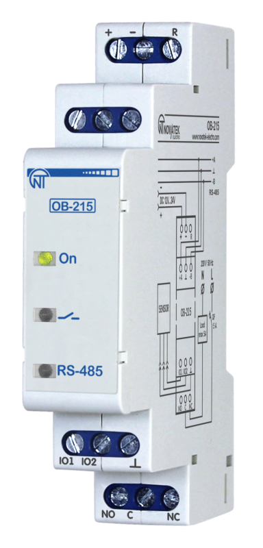 Цифровий модуль вводу-виводу ОВ-215, Новатек-Електро