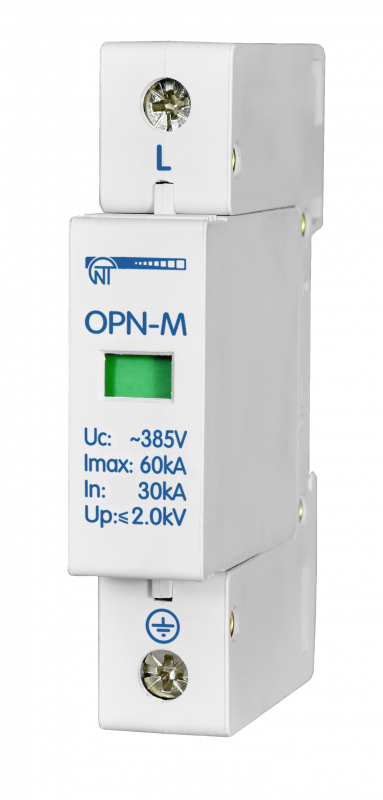 Обмежувачі імпульсних перенапруг ОПН-М (1S) 30kA, Новатек-Електро