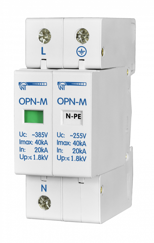 Обмежувачі імпульсних перенапруг ОПН-М (2S) 20kA, Новатек-Електро