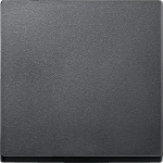 Клавіша для 1-кнопкового вимикача, чорна, Merten - Schneider Electric [MTN433114]