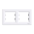 Рамка 2 постова, біла, Asfora - Schneider Electric [EPH5800221]