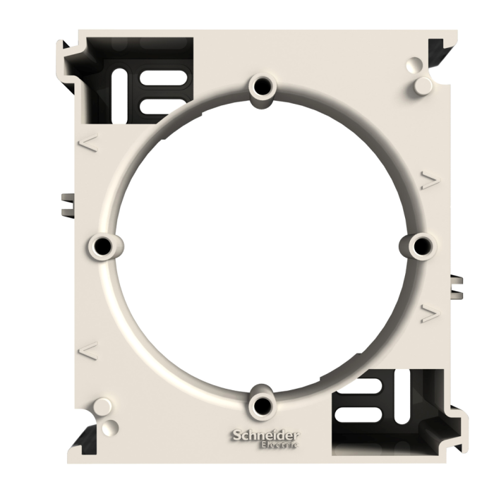 Коробка для зовнішнього монтажу наборна крем Asfora, Schneider Electric [EPH6100223]