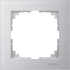 Рамка 1 постова, алюмінієва, Merten - Schneider Electric [MTN4010-3660]