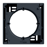 Коробка для накладного монтажу, чорний, 1 постовий, Asfora - Schneider Electric [EPH6100171]