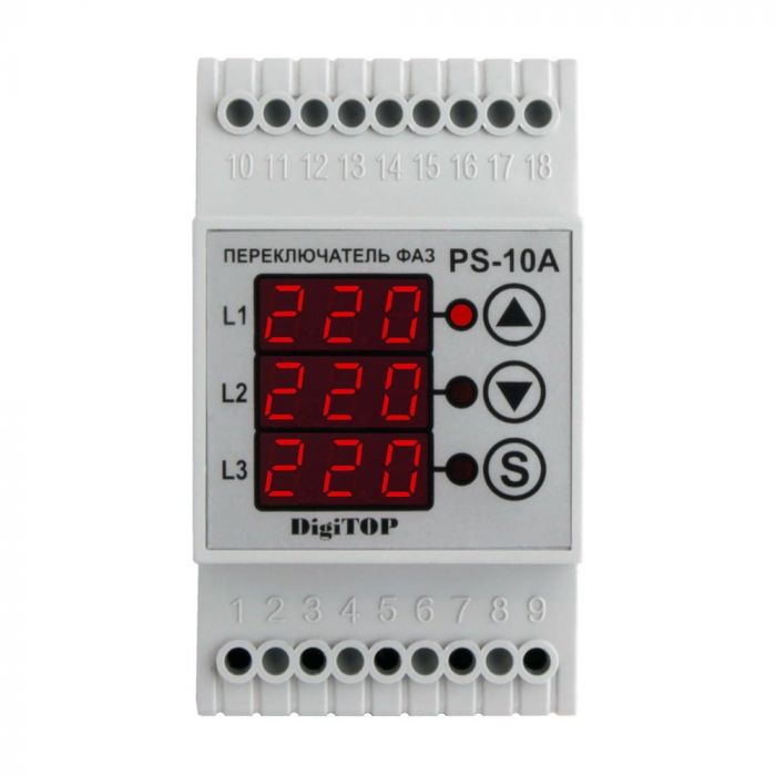 Перемикач фаз PS-10A DigiTOP