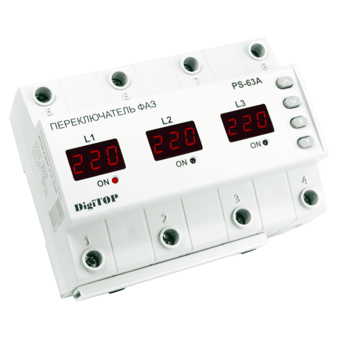 Перемикач фаз PS-63A DigiTOP (знято з виробництва)
