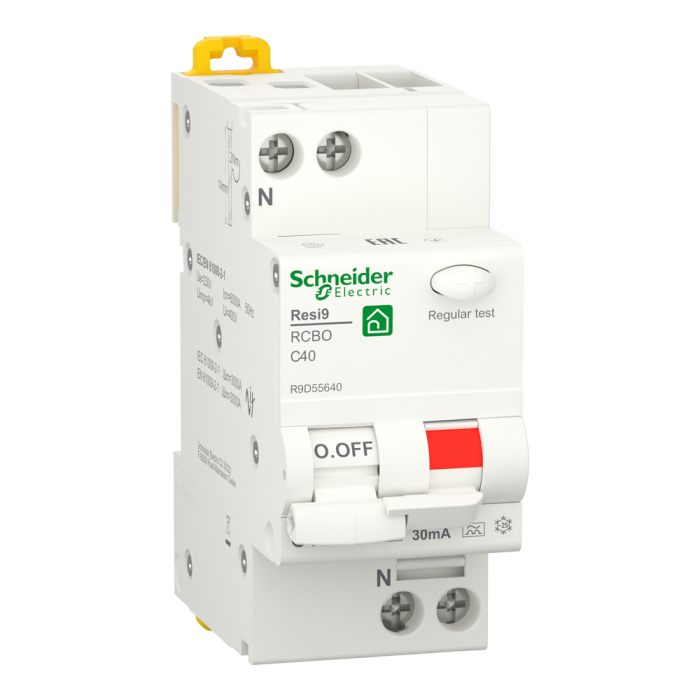 Автоматичний вимикач диференційного струму (авдс), 40 А, Resi9 - Schneider Electric [R9D55640]