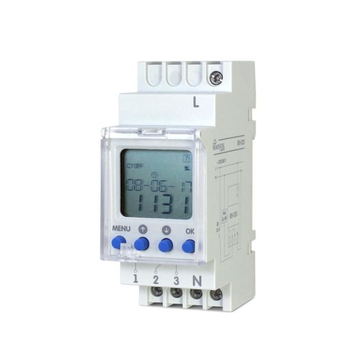 Астрономічний таймер для вуличного освітлення РЕВ-225, Новатек-Електро