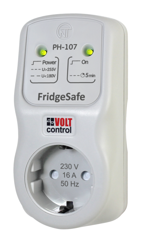 Однофазне реле напруги РН-107 (для захисту холодильників), Новатек-Електро