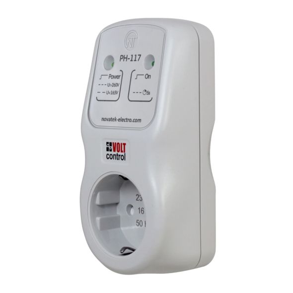 Однофазне реле напруги РН-117, Новатек-Електро