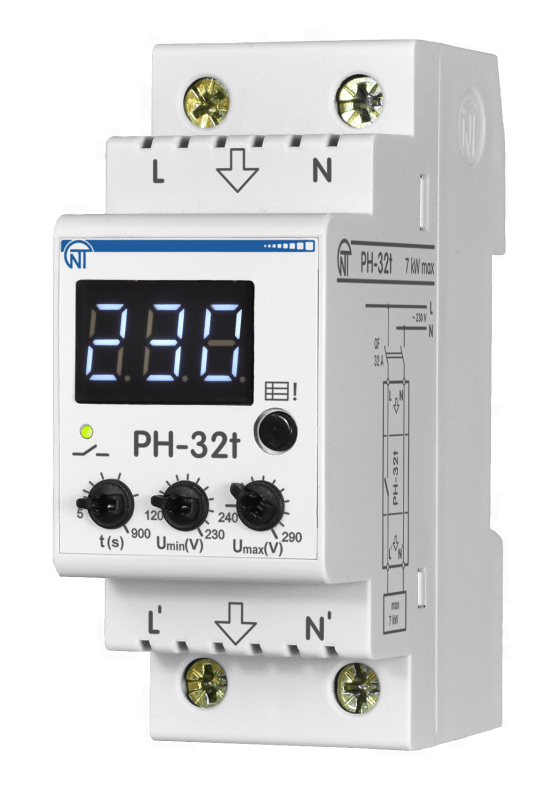 Реле напруги РН-32t, Новатек-Електро