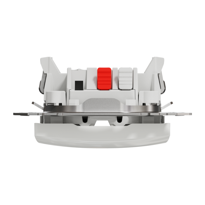 Вимикач, Sedna Design&Elements, Одноклавішний вимикач Білий Sedna Design, білий (ral 9003), Schneider Electric, [SDD111101]