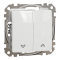 Вимикач, Sedna Design&Elements, для жалюзі Білий Sedna Design, білий (ral 9003), Schneider Electric, [SDD111104]