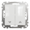 Вимикач, Sedna Design&Elements, для жалюзі Білий Sedna Design, білий (ral 9003), Schneider Electric, [SDD111104]