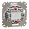 Вимикач, Sedna Design&Elements, Двоклавішний перемикач Білий Sedna Design, білий (ral 9003), Schneider Electric, [SDD111108]