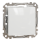 Кнопка, Sedna Design&Elements, Кнопковий вимикач Sedna Design, білий (ral 9003), Schneider Electric, [SDD111111]