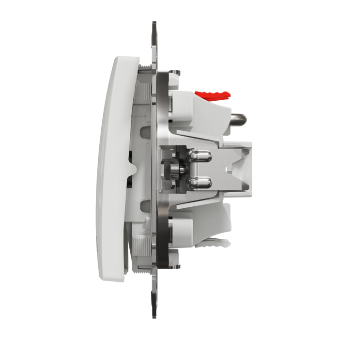Кнопка, Sedna Design&Elements, Кнопковий вимикач для жалюзі Sedna Design, білий (ral 9003), Schneider Electric, [SDD111114]