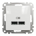 USB розетка, біла, Sedna design&elements - Schneider Electric [SDD111401]