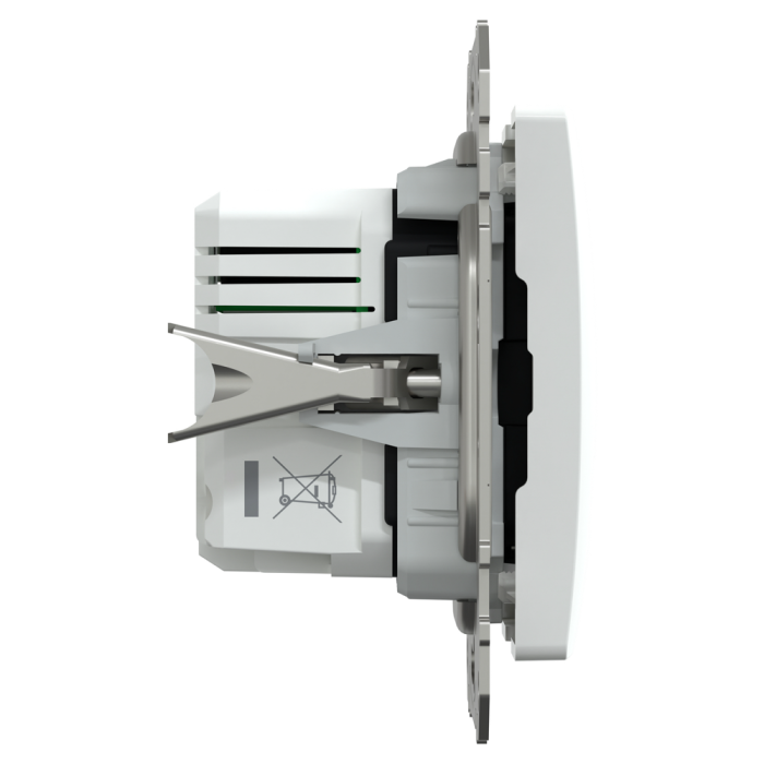 USB розетка | USB розетка, Sedna Design&Elements, USB розетка, Sedna Design & Elements, тип A+C, 3 A, 21 Вт, білий (ral 9003), Schneider Electric, [SDD111405]