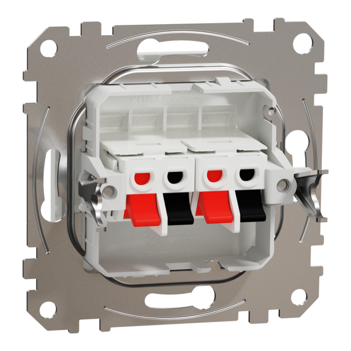 Гніздо гучномовця, Sedna Design&Elements, Аудіорозетка Білий Sedna Design, Schneider Electric, [SDD111411]