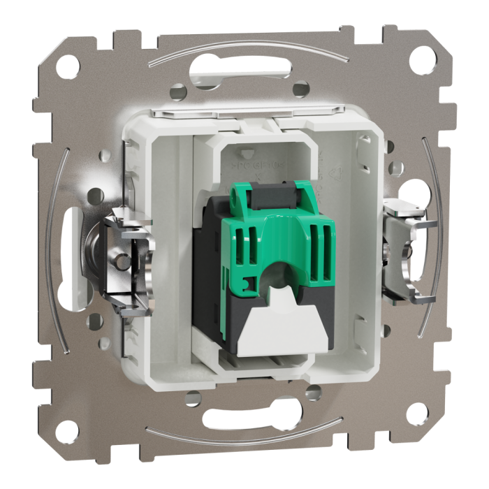 Мультимедійна розетка, Sedna Design&Elements, Один роз’єм RJ45 категорія 5E UTP Білий Sedna Design, білий (ral 9003), Schneider Electric, [SDD111451]