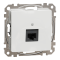 Мультимедійна розетка, Sedna Design&Elements, Один роз’єм RJ45 категорія 5E UTP Білий Sedna Design, білий (ral 9003), Schneider Electric, [SDD111451]