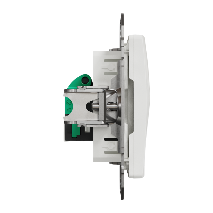 Мультимедійна розетка, Sedna Design&Elements, Один роз’єм RJ45 категорія 5E UTP Білий Sedna Design, білий (ral 9003), Schneider Electric, [SDD111451]