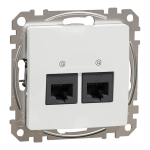 Мультимедійна розетка, біла, Sedna design&elements - Schneider Electric [SDD111452]