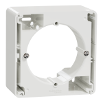 Коробка для накладного монтажу, білий, 1 постовий, Sedna design&elements - Schneider Electric [SDD111901]