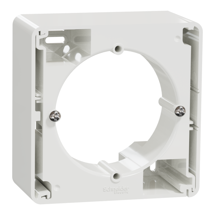 Коробка для накладного монтажу, Sedna Design&Elements, Коробка для зовнішнього монтажу Білий Sedna Design, Schneider Electric, [SDD111901]