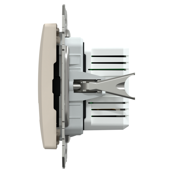 USB розетка | USB розетка, Sedna Design&Elements, USB розетка, Sedna Design & Elements, тип A+C, 3 A, 21 Вт, бежевий, Schneider Electric, [SDD112405]