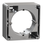 Коробка для накладного монтажу, алюмінієвий, 1 постовий, Sedna design&elements - Schneider Electric [SDD113901]