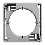 Коробка для накладного монтажу, алюмінієвий, 1 постовий, Sedna design&elements - Schneider Electric [SDD113901]