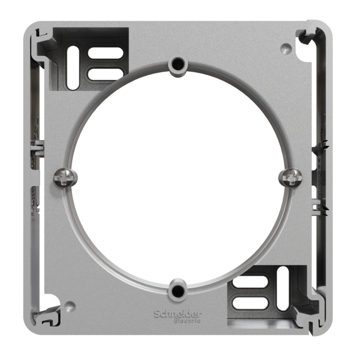 Коробка для накладного монтажу, Sedna Design&Elements, Коробка для зовнішнього монтажу Алюміній Sedna Design, Schneider Electric, [SDD113901]