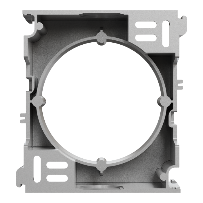 Розподільча коробка, Sedna Design&Elements, Коробка для зовнішнього монтажу Алюміній Sedna Design, Schneider Electric, [SDD113902]