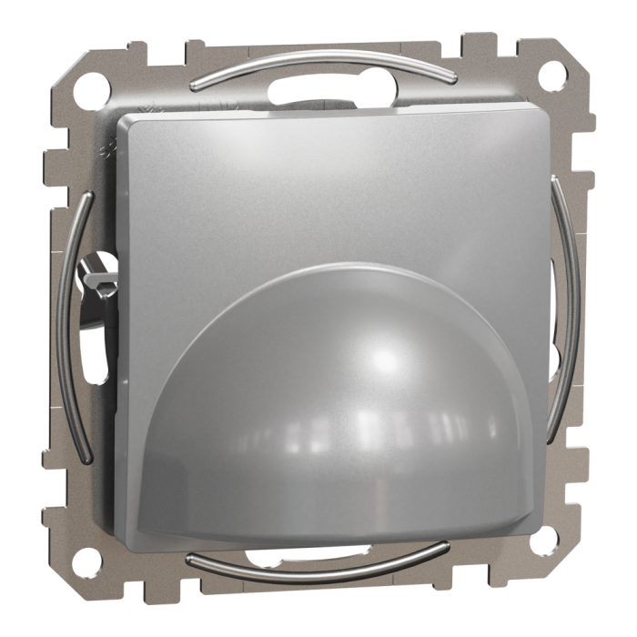 Вивід кабелю, Sedna Design&Elements, Розетка для вводу кабеля Алюміній Sedna Design, Schneider Electric, [SDD113903]