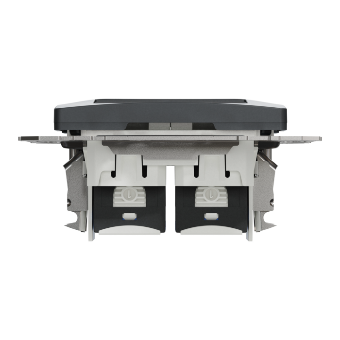 Мультимедійна розетка, Sedna Design&Elements, Data socket, Sedna Design & Elements, 2xRJ45 CAT6 UTP, PRO, чорний (ral 7021), Schneider Electric, [SDD114462]