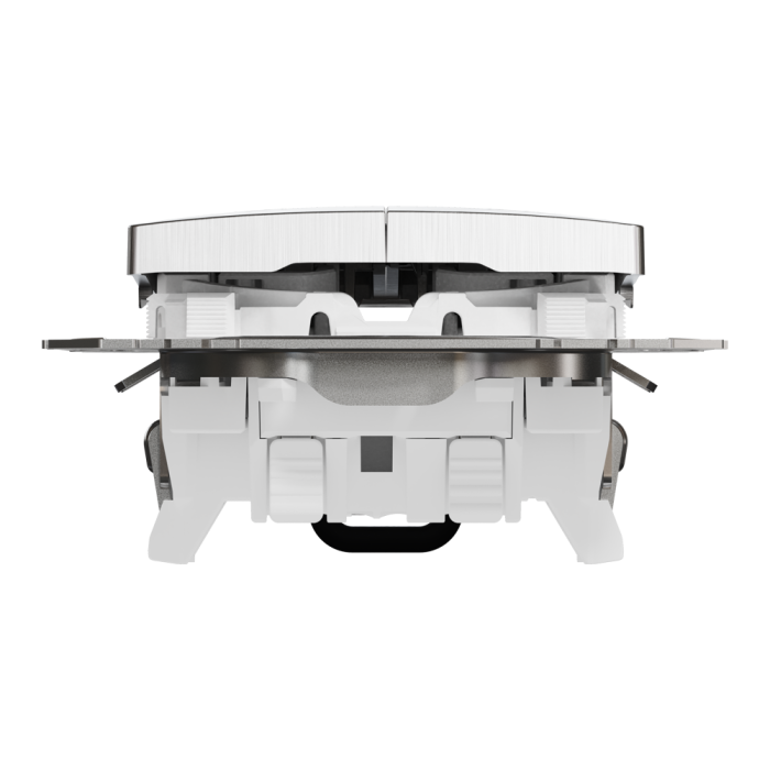 Вимикач, Sedna Design&Elements, для жалюзі, електронне блокування 10 АХ, матовий алюмінієвий, Schneider Electric, [SDD170104]