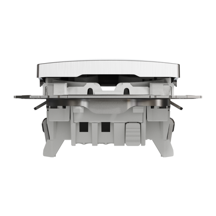 Вимикач, Sedna Design&Elements, Одноклавішний перемикач Матовий алюміній Sedna Elements, матовий алюмінієвий, Schneider Electric, [SDD170106]