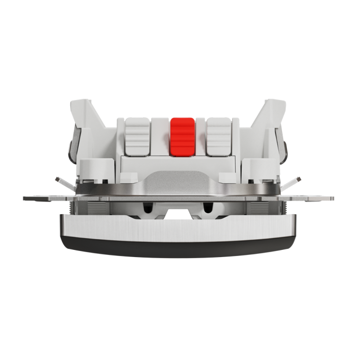 Intermediate switch, Sedna Design&Elements, Проміжний вимикач Матовий алюміній Sedna Elements, матовий алюмінієвий, Schneider Electric, [SDD170107]