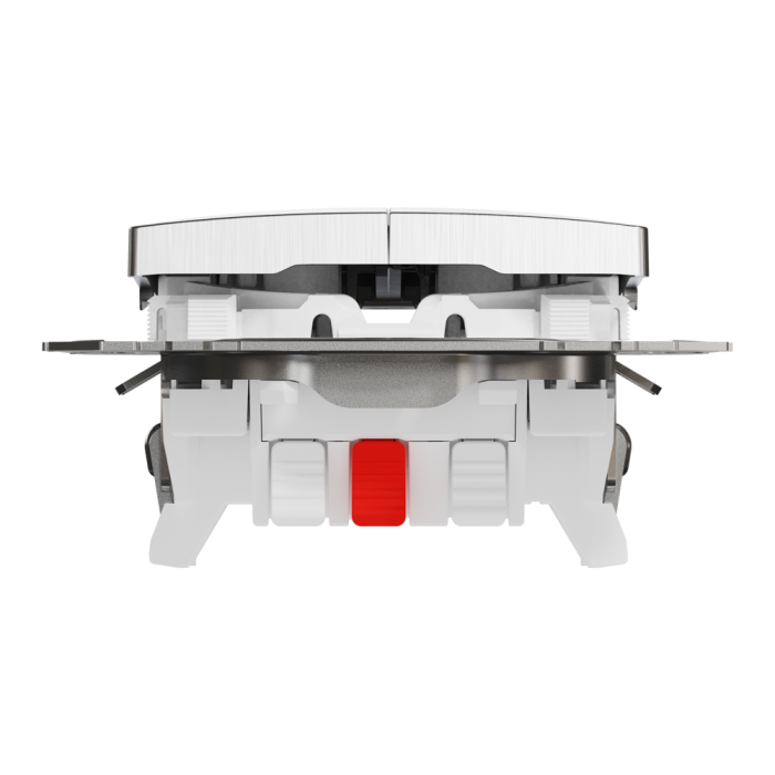 Вимикач, Sedna Design&Elements, Двоклавішний перемикач 10 АХ, матовий алюмінієвий, Schneider Electric, [SDD170108]