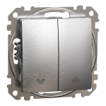 Кнопка 2-клавішна, 10 А, Sedna design&elements - Schneider Electric [SDD170114]