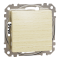 Кнопка, Sedna Design&Elements, Кнопковий вимикач 10 А, колір березового дерева, Schneider Electric, [SDD180111]