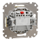Кнопка, Sedna Design&Elements, Кнопковий вимикач 10 А, колір березового дерева, Schneider Electric, [SDD180111]