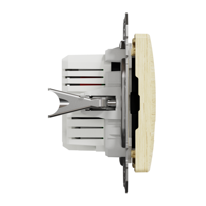 USB розетка, Sedna Design&Elements, A+a 2, колір березового дерева, Schneider Electric, [SDD180401]