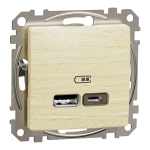 USB розетка, Sedna design&elements - Schneider Electric [SDD180402]