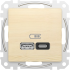 USB розетка, Sedna design&elements - Schneider Electric [SDD180404]