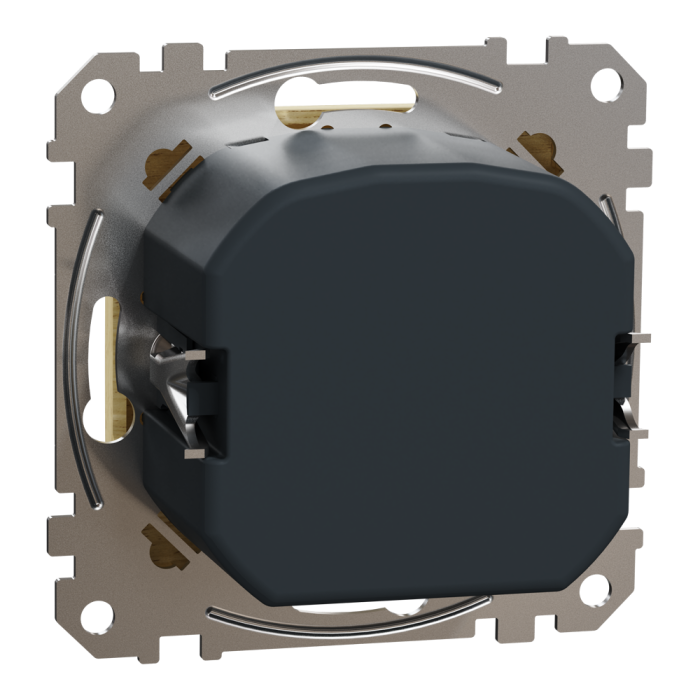 Димер, Sedna Design&Elements, Поворотний Лед димер RC 3-370 Вт, колір березового дерева, Schneider Electric, [SDD180501]