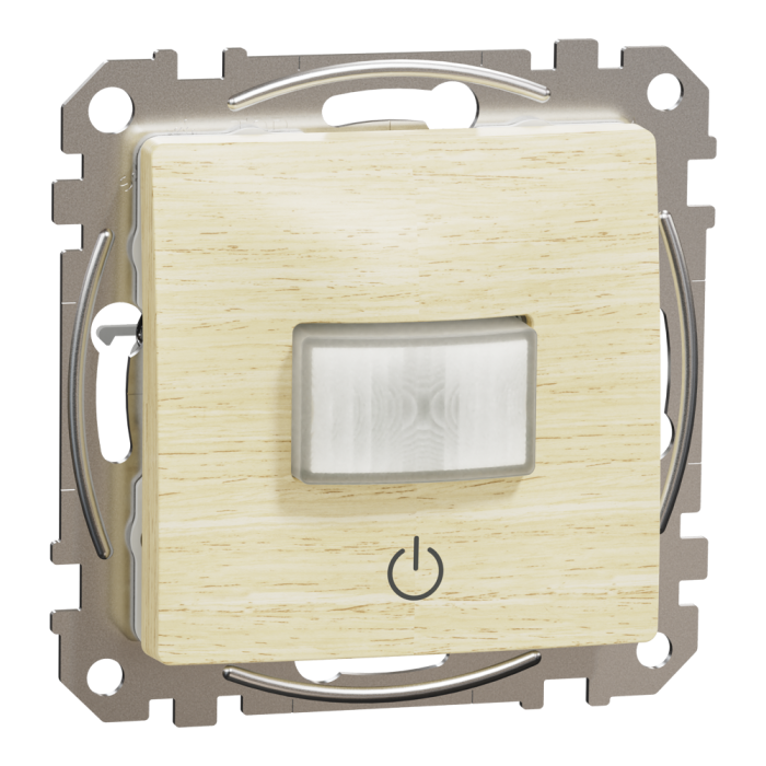 Датчик руху, Sedna Design&Elements, з вимикачем 160°, 10A, колір березового дерева, Schneider Electric, [SDD180504]