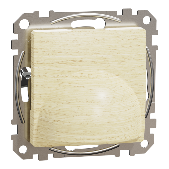 Вивід кабелю, Sedna Design&Elements, Роз'єм для виводу кабеля, Береза Sedna Elements, Schneider Electric, [SDD180903]